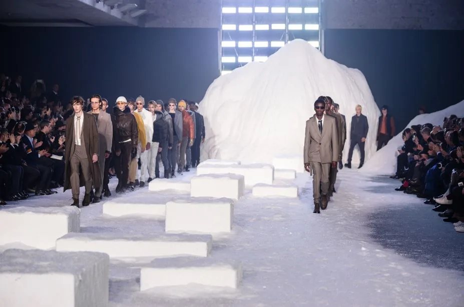 Ermenegildo Zegna Couture XXX: Snowriting AW 18/19