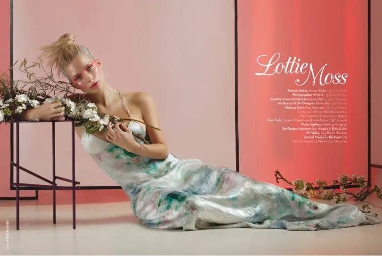 Lottie Moss Starring in VELVET
