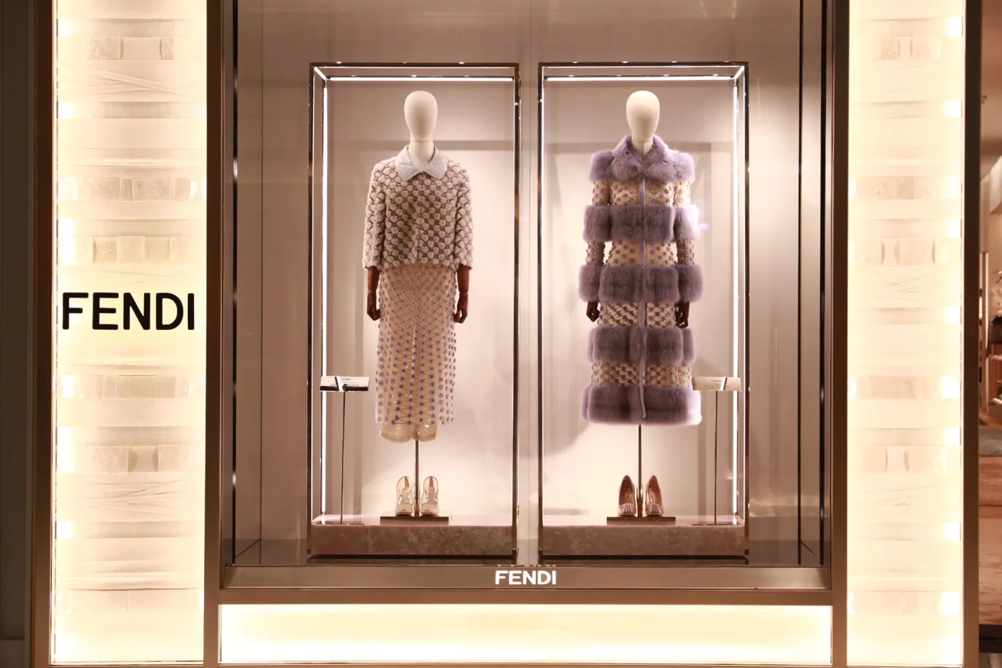 Fendi's new boutique at dubai mall Fashion Avenue