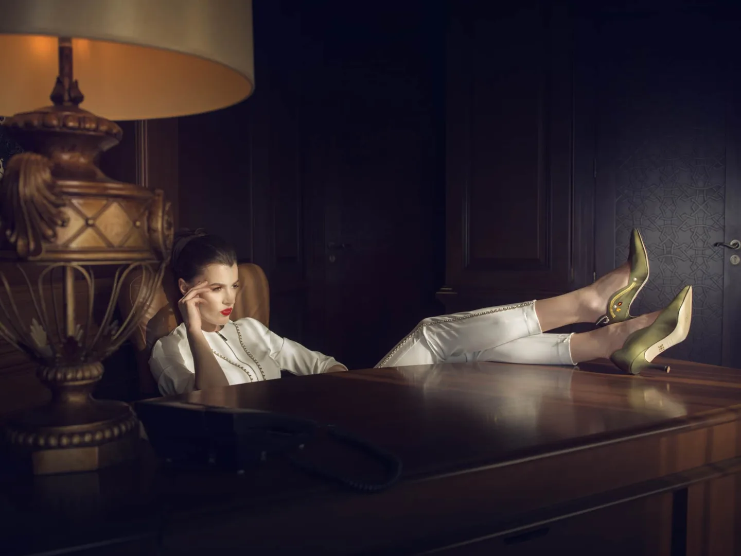 Luxury Shoe Designer Hissa Haddad: STEPPING UP IN STYLE