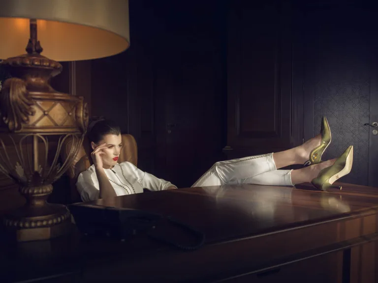Luxury Shoe Designer Hissa Haddad: STEPPING UP IN STYLE