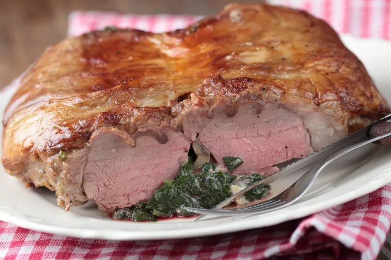 Leg of Lamb with Apricots and Herbs 